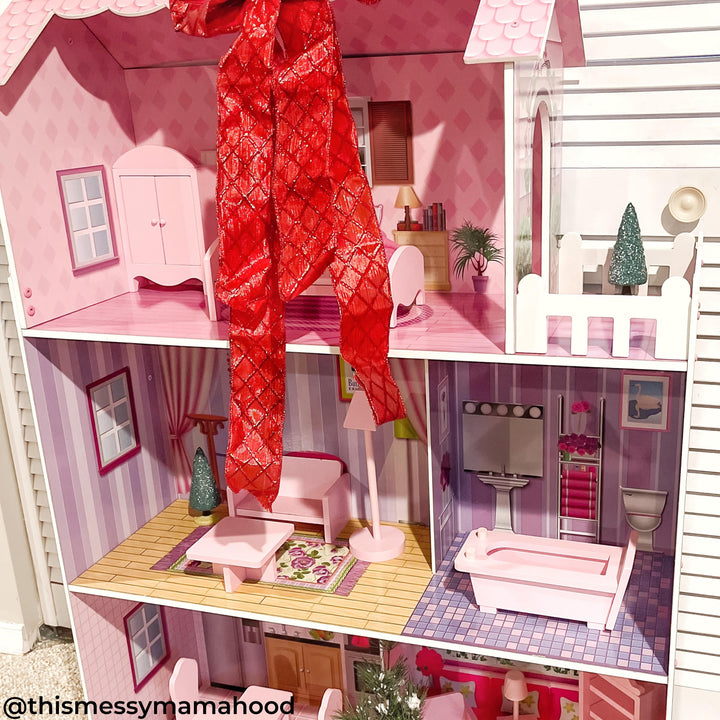 Olivia's Little World Dreamland Tiffany 3-Story Dollhouse for 12" Dolls