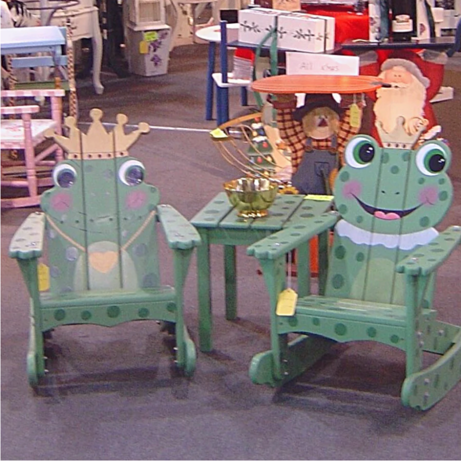 Old Teamson Kids rocking chairs.