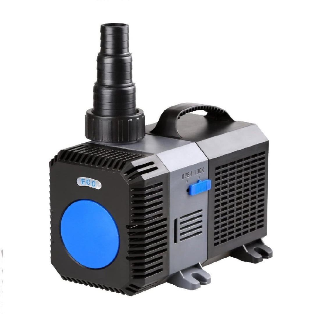 White background image of the pump