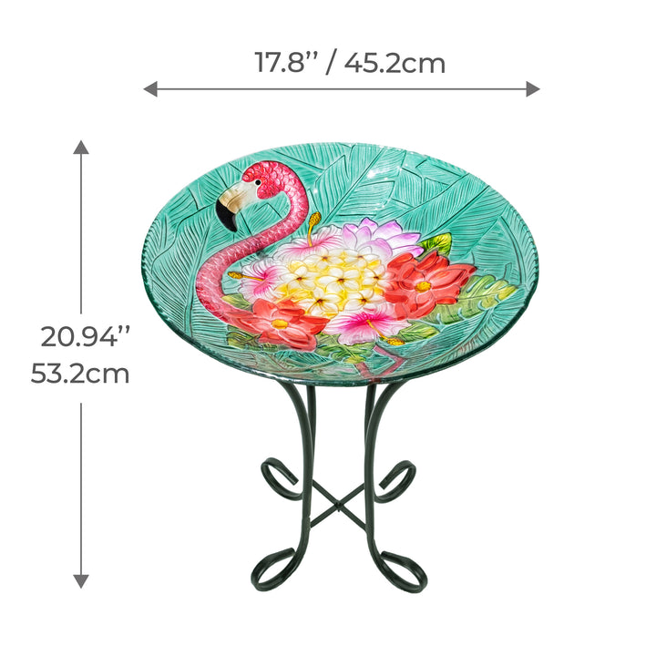 Dimensions listed in inches and centimeters.