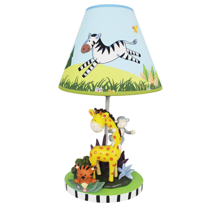 Fantasy Fields Kids Sunny Safari Table Lamp, Multi