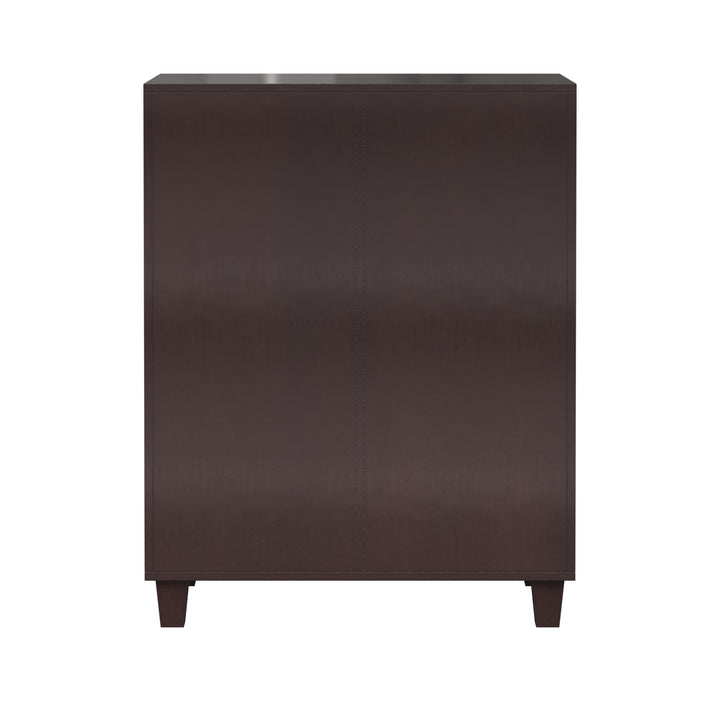 Teamson Home Catalina Single Door Free Standing Cabinet with Open Shelves and Drawer -FINAL SALE