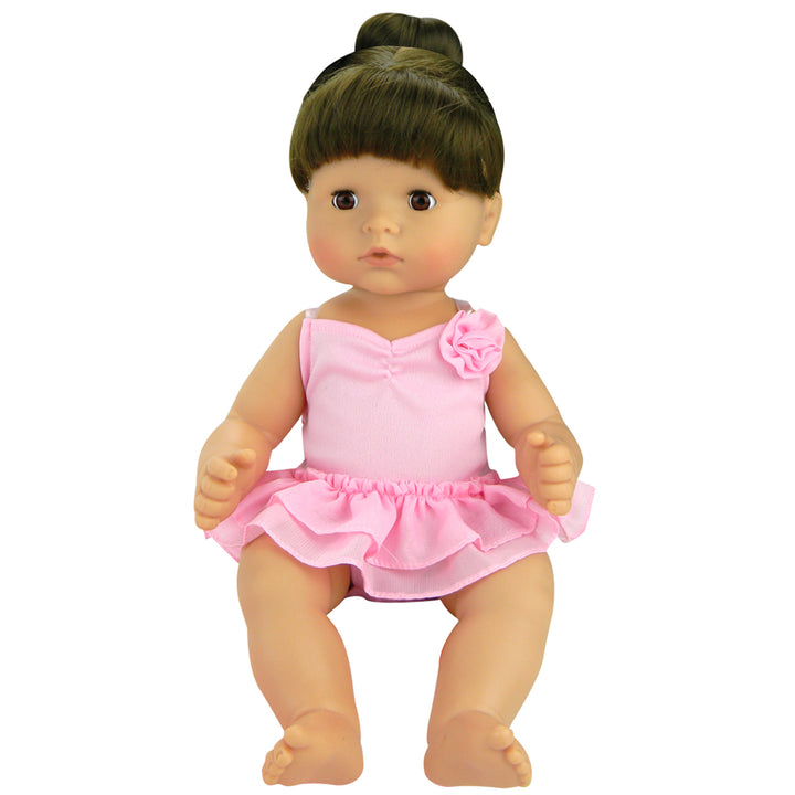 Sophia's Bathing Suit, Sun Hat & Flip Flops for 15" Dolls, Pink