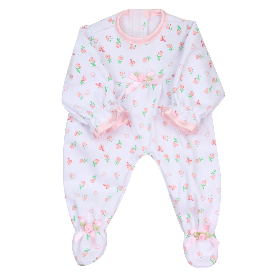 Sophia's - 15" Doll - Floral Print Sleeper - Light Pink