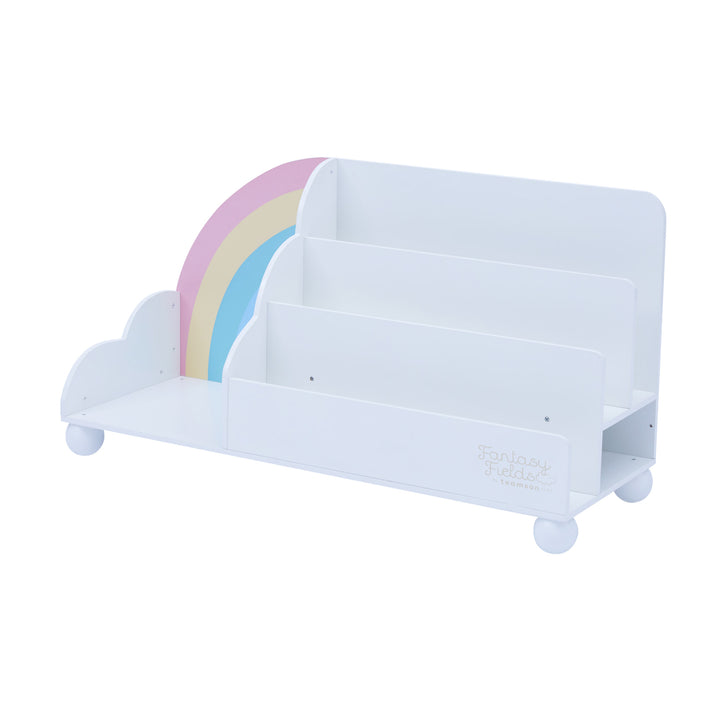 Fantasy Fields Rainbow Wooden Display Bookcase, White