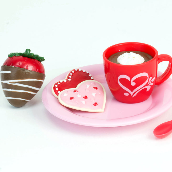 Sophia's - 18" Doll - Warm Your Heart Hot Cocoa & Sweets Set - Light Pink