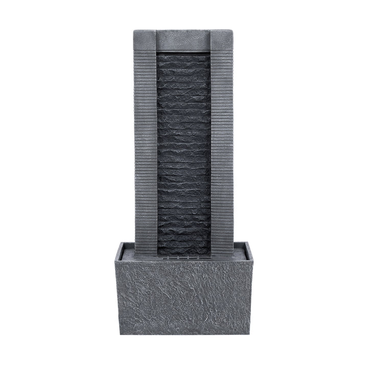Modern Teamson Home Demeter Water Fountain with textured design.