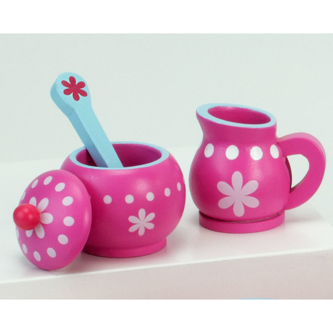 Sophia's - Wooden Tea Set - Pink