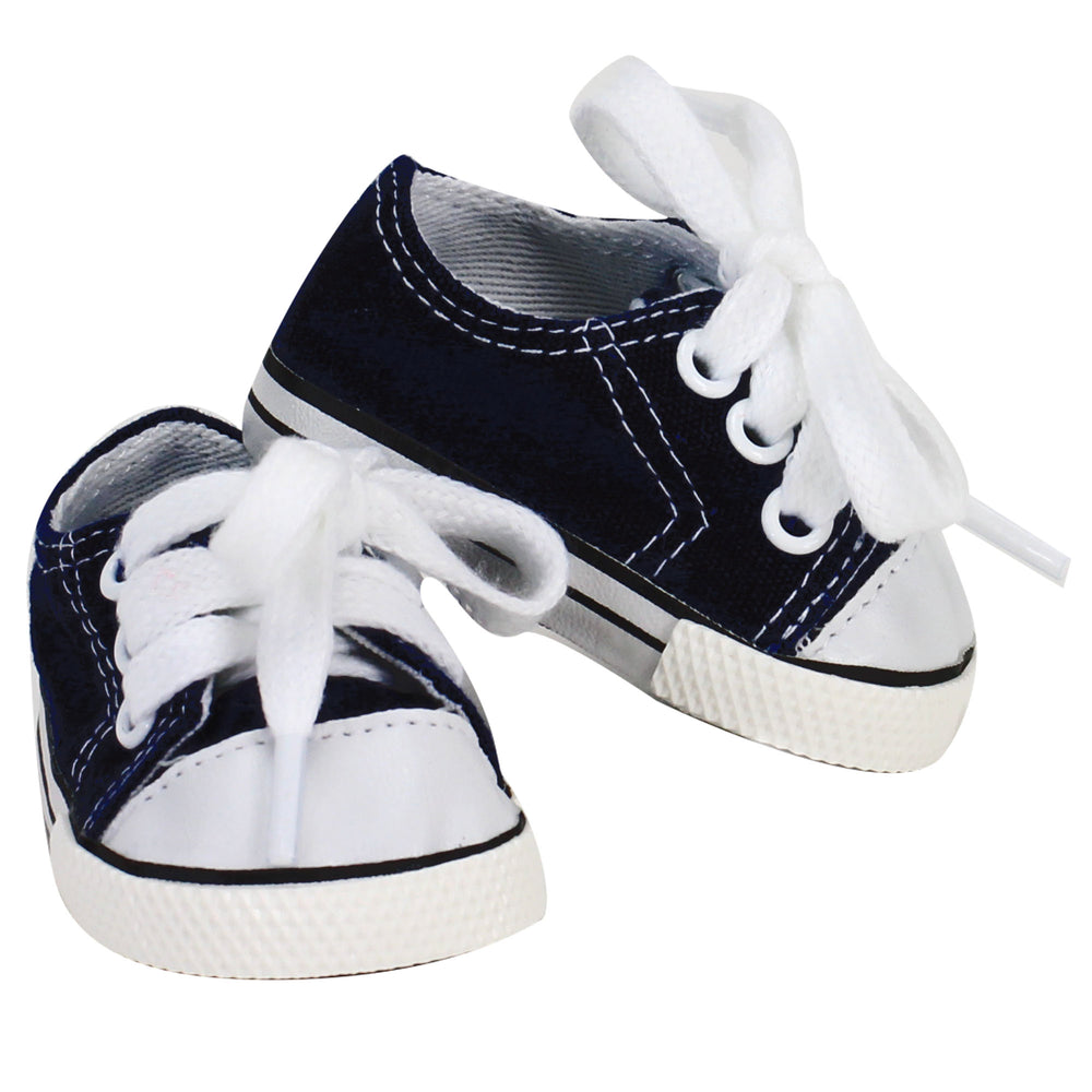 Sophia's  Canvas Sneakers for 18" Dolls, Black