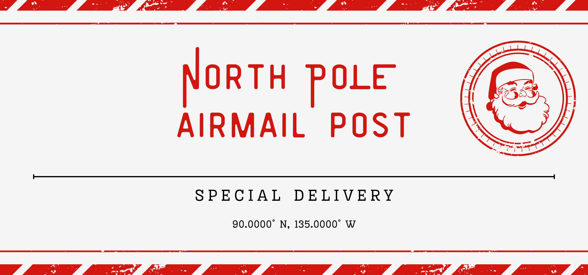 A telegram from the North Pole