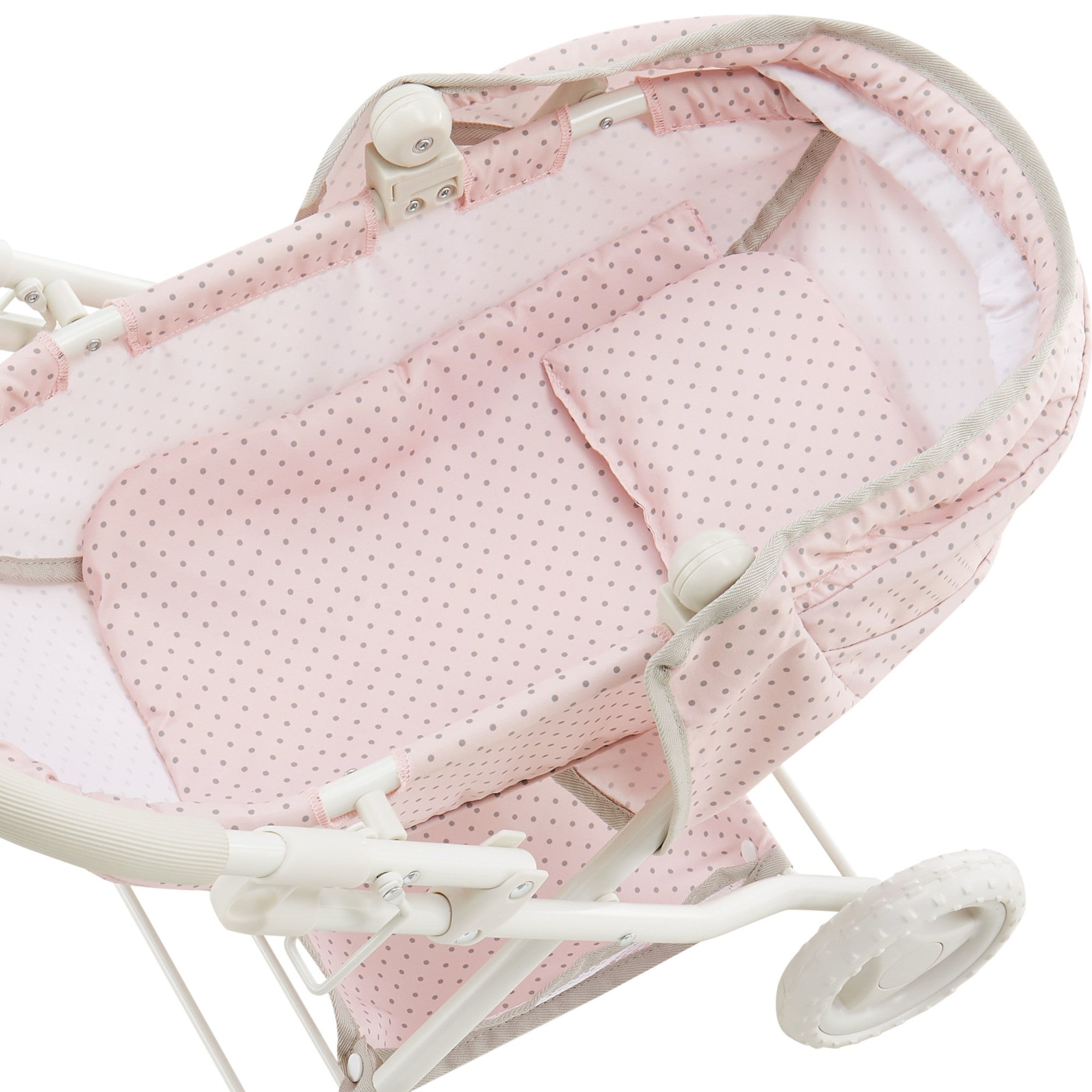 Olivia's Little World Polka Dot Princess Baby Doll Pram