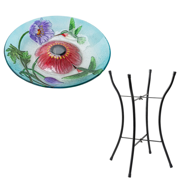 image of the two parts of the set, bowl and stand