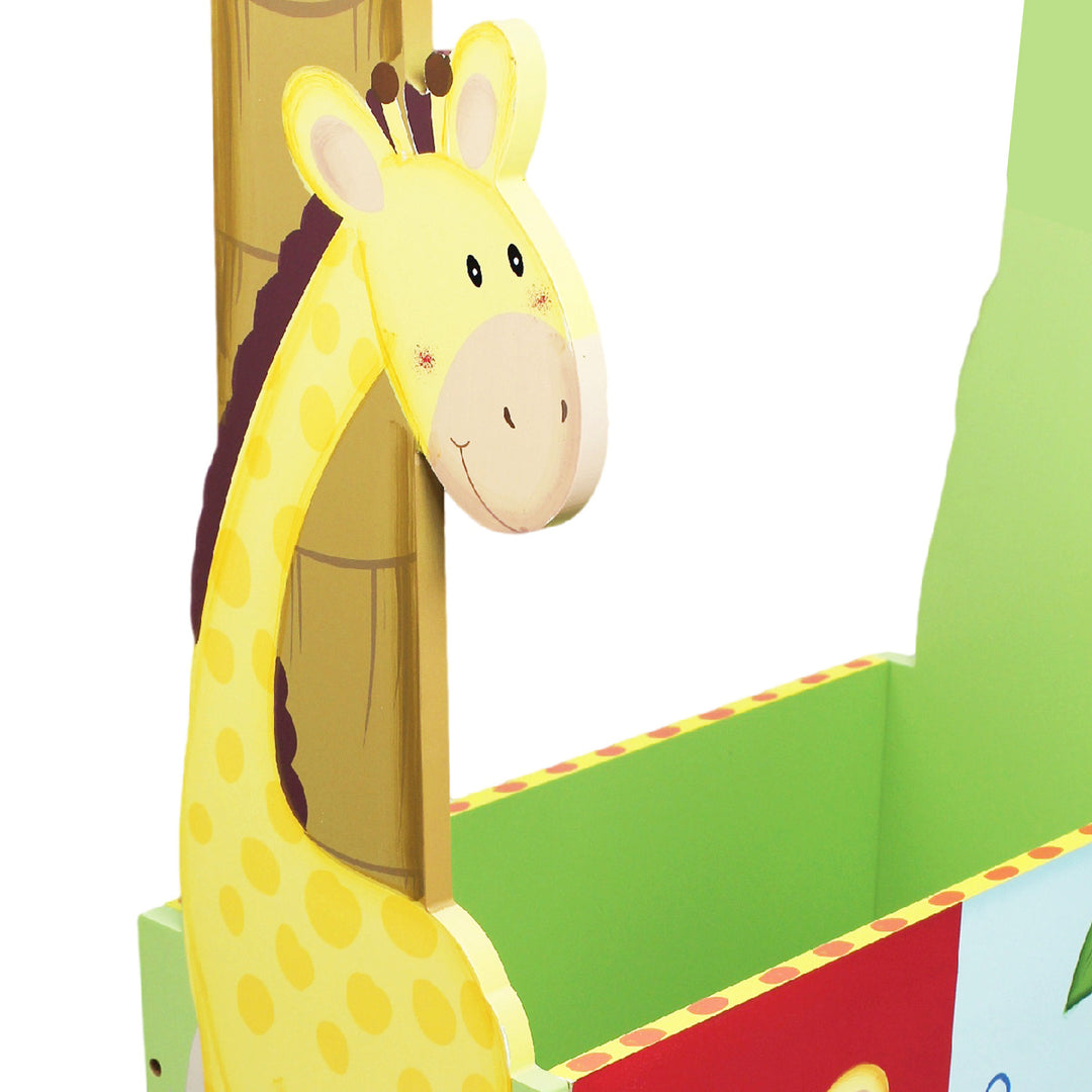 A FANTASY FIELDS - SUNNY SAFARI DRESS UP VALET RACK, MULTICOLOR toy on a white background.