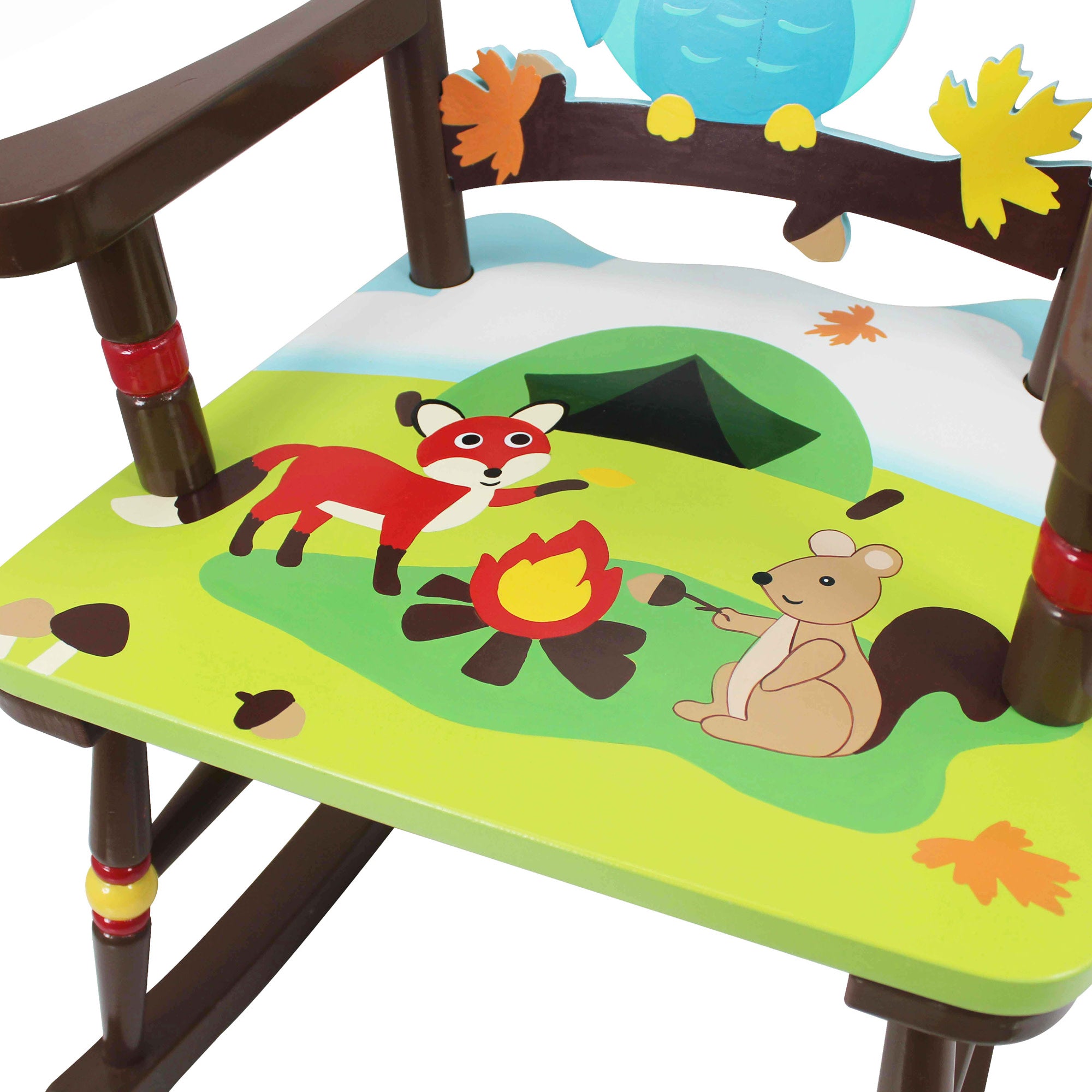 FANTASY FIELDS - ENCHANTED WOODLAND ROCKING CHAIR, MULTICOLOR