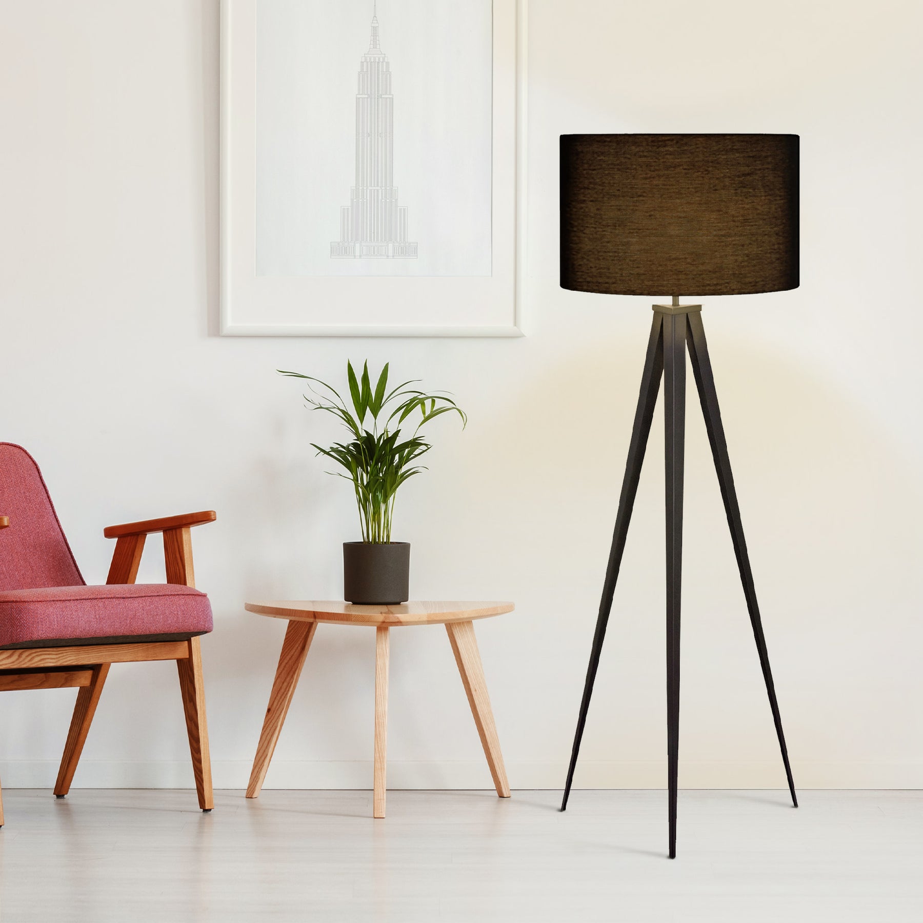 Versanora romanza tripod floor lamp clearance