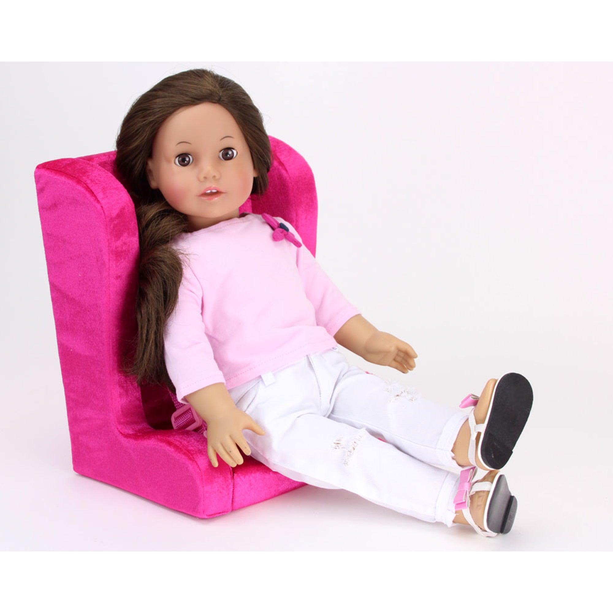 Sophia's - 18" Doll - Doll Car Seat - Hot Pink