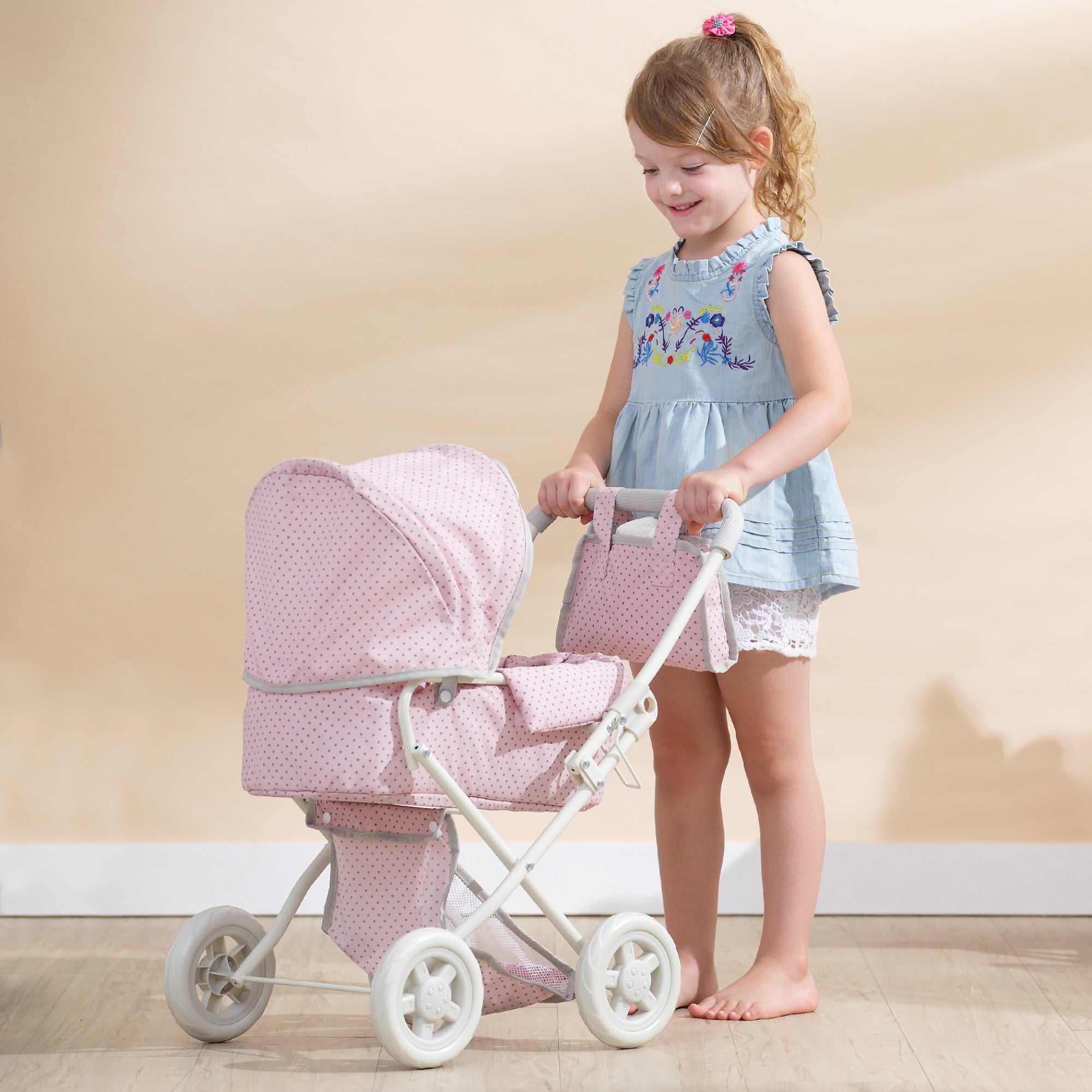 Little girl baby doll stroller on sale