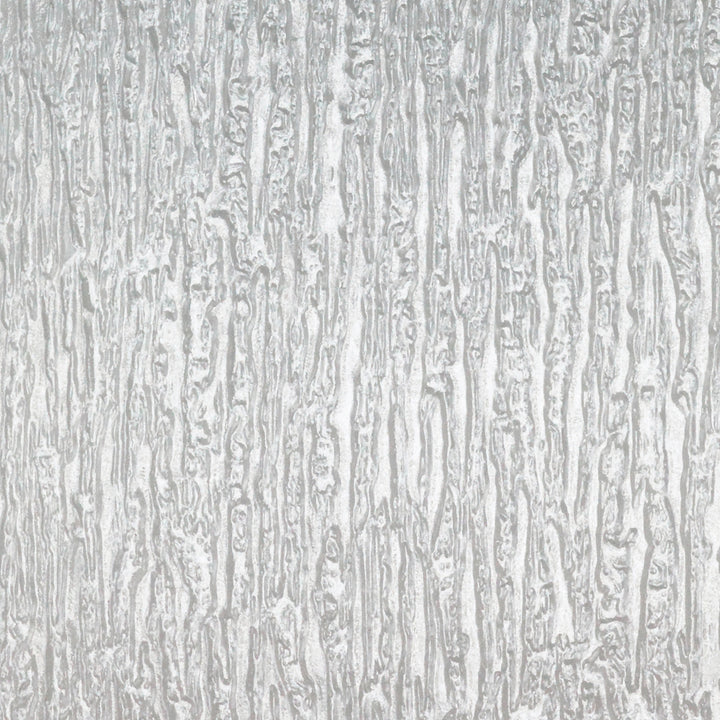 A close-up of the water-textured glass