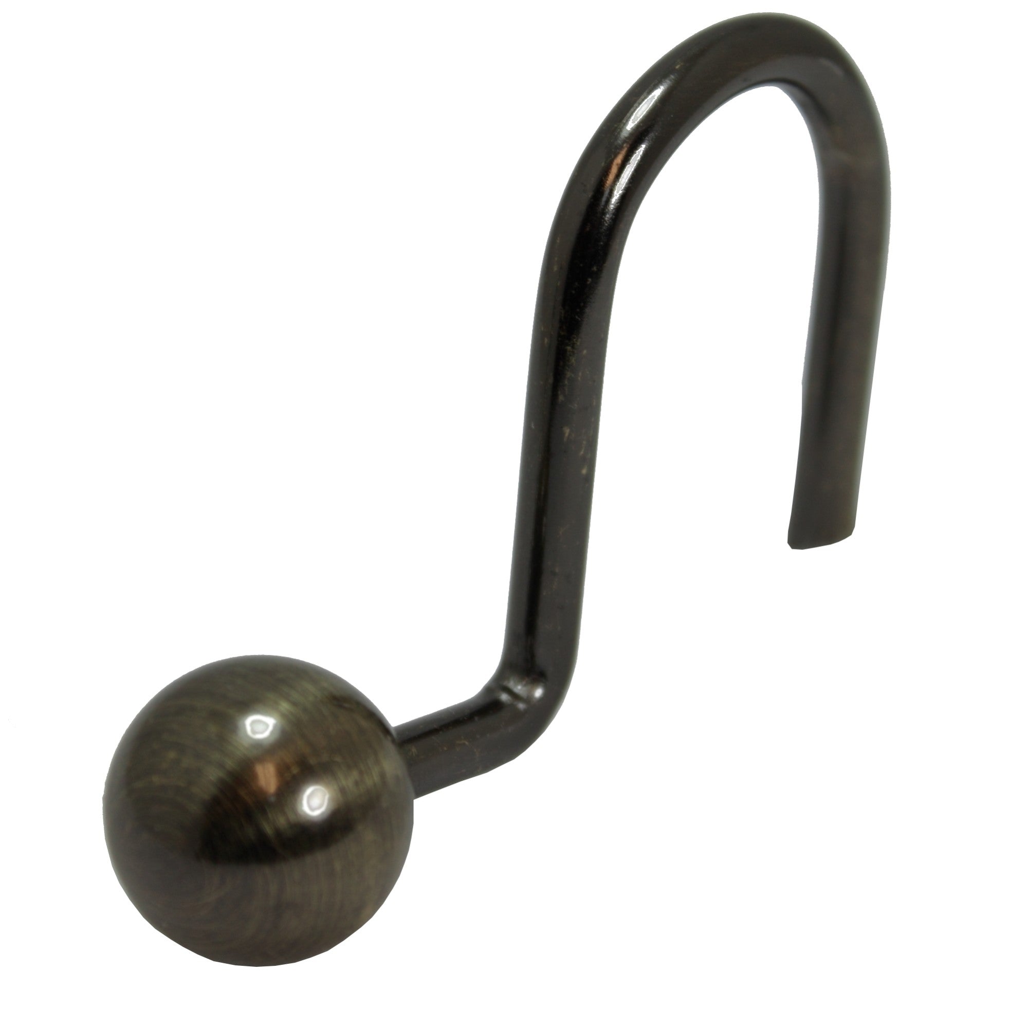 Rubbed Bronze Metal Ball Hooks