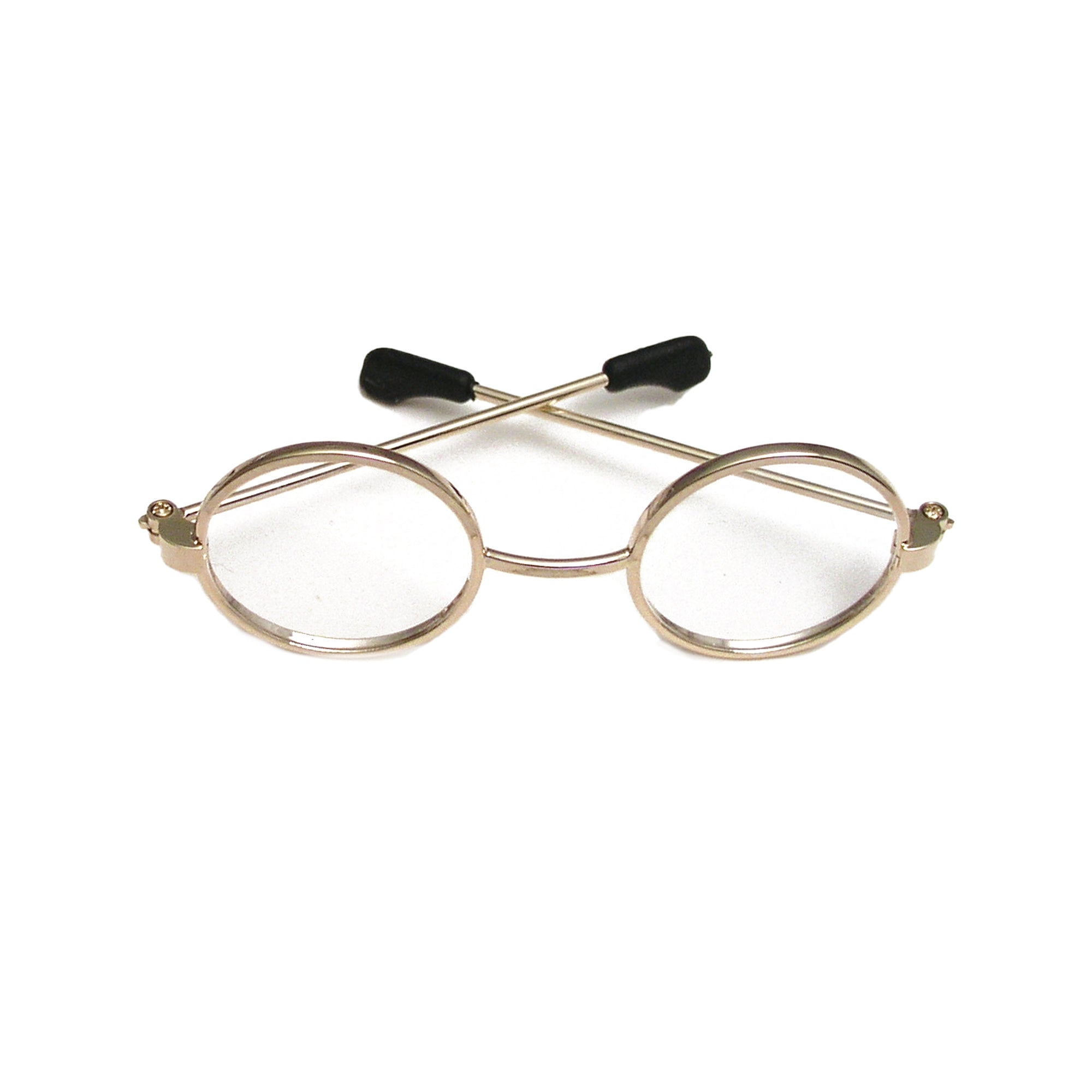 Sophia's Classic Round Eyeglasses for 18" Dolls, Gold