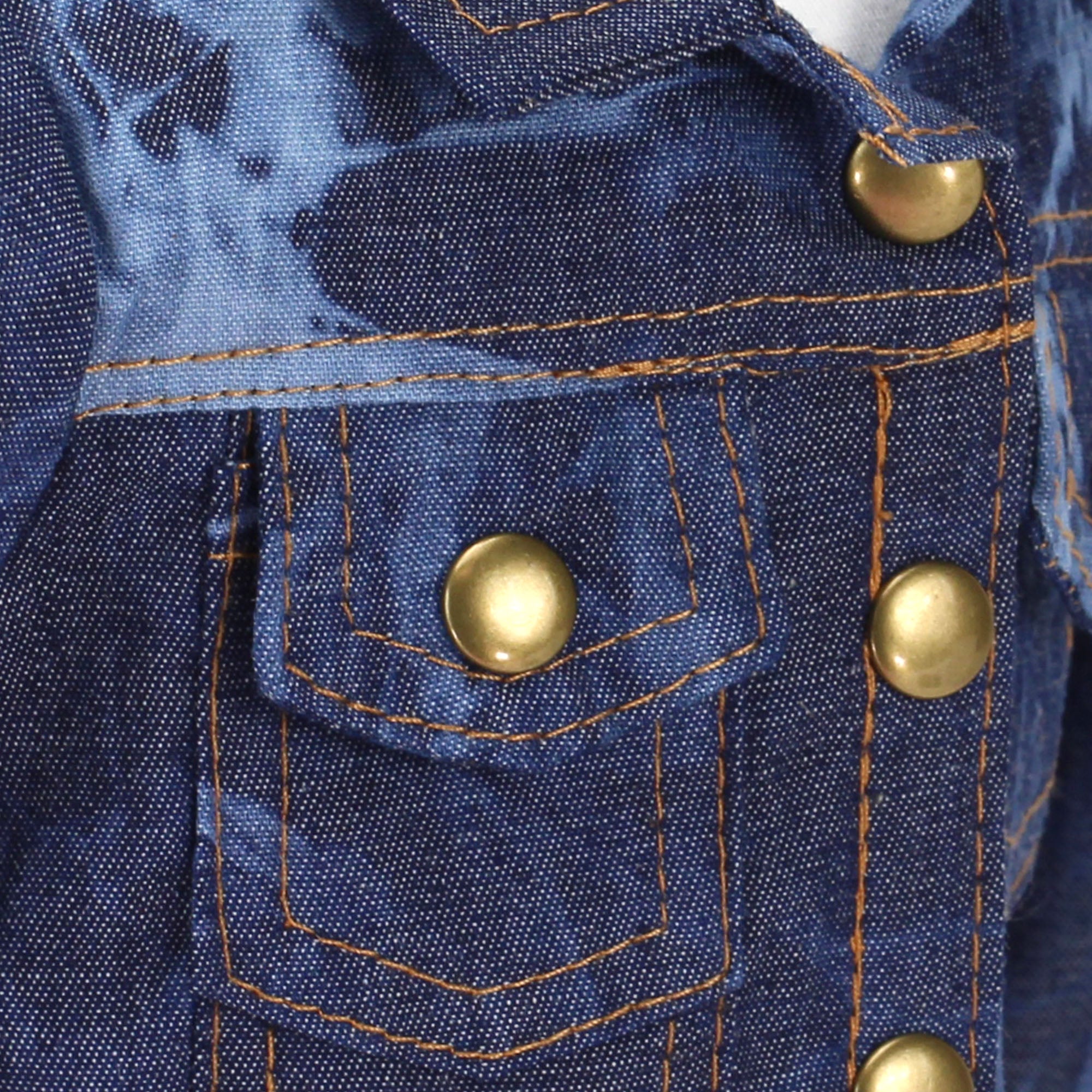 Sophia's - 18" Doll - Acid Washed Jean Jacket - Light Blue