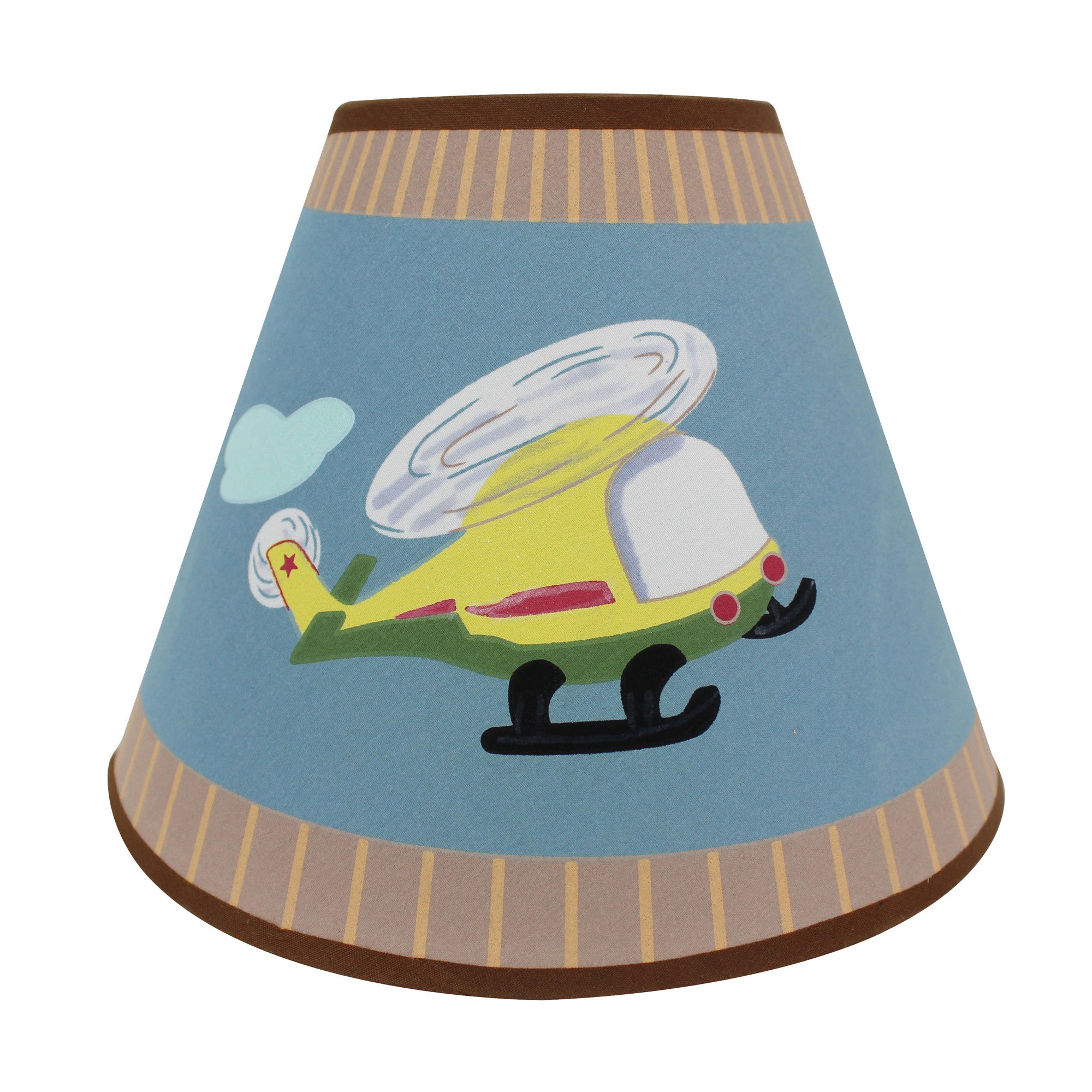 Fantasy Fields Decorative Transportation Themed Table Lamp, Multicolor