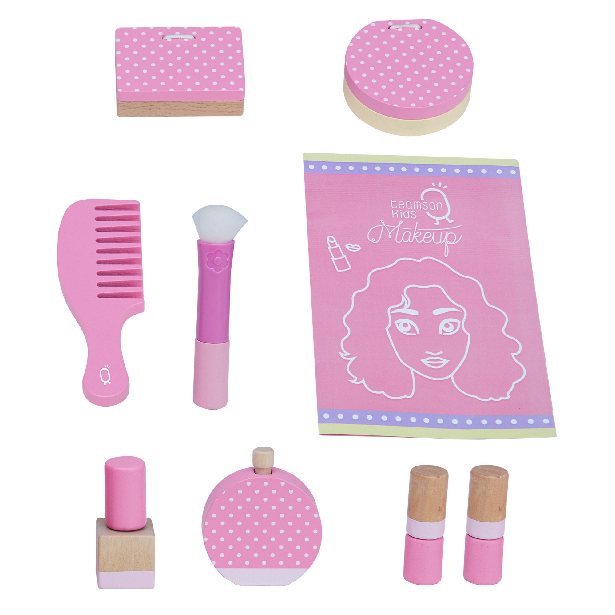 Teamson Kids - Little Dreamer Rainbow Tabletop Vanity Toys - Pink