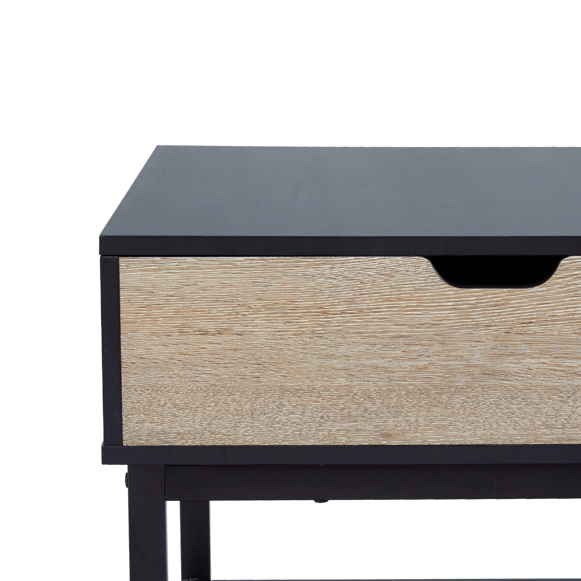 Teamson Home - Lift Top Coffee Table with Storage and Metal Legs