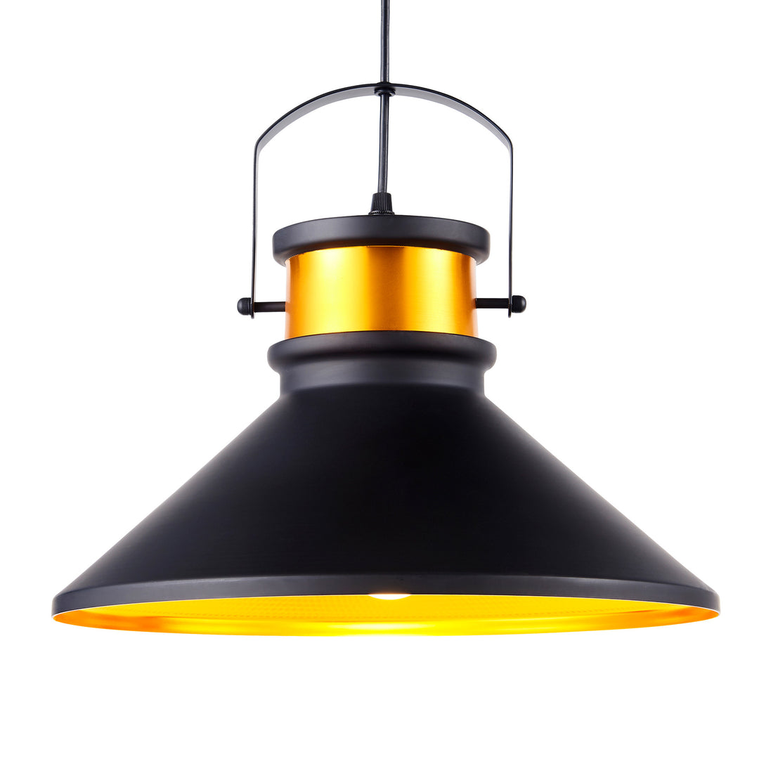 Teamson Home - Modisteria Pendant Lamp - Black/ Yellow