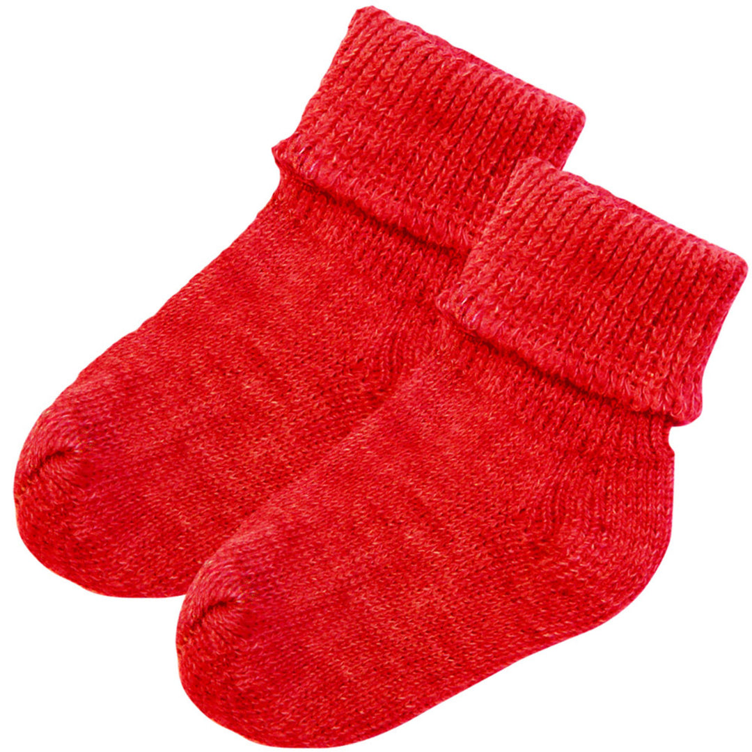 Sophia’s Mix & Match Wardrobe Essentials Basic Solid-Colored Scrunchy Socks for 18” Dolls, Red
