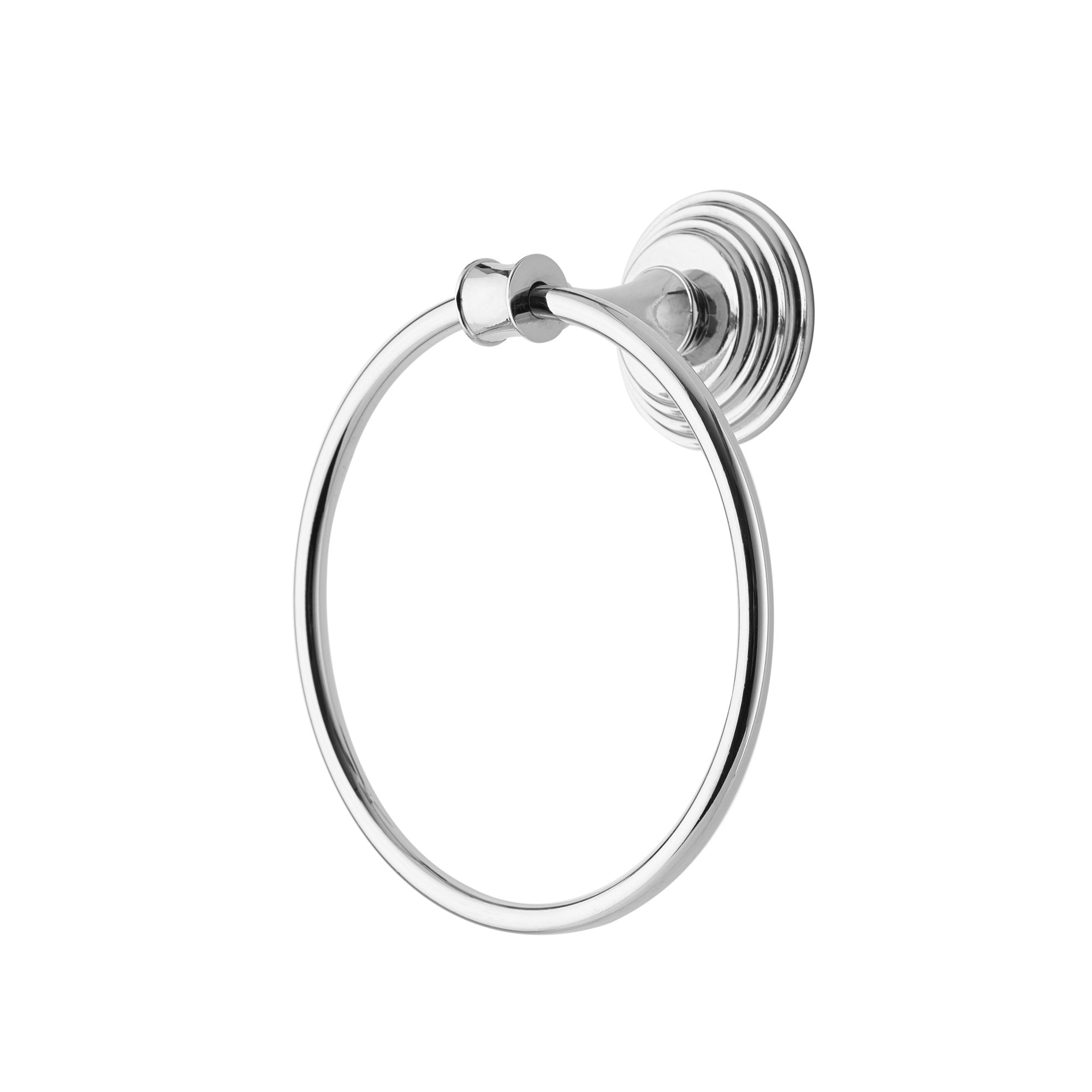 Teamson Home Wall Mounted Towel Ring, Chrome