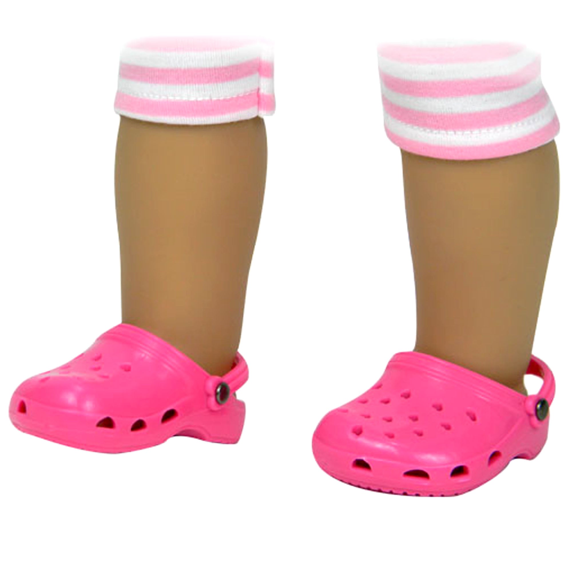 Sophia's - 18" Doll - Polliwog Sandal - Hot Pink