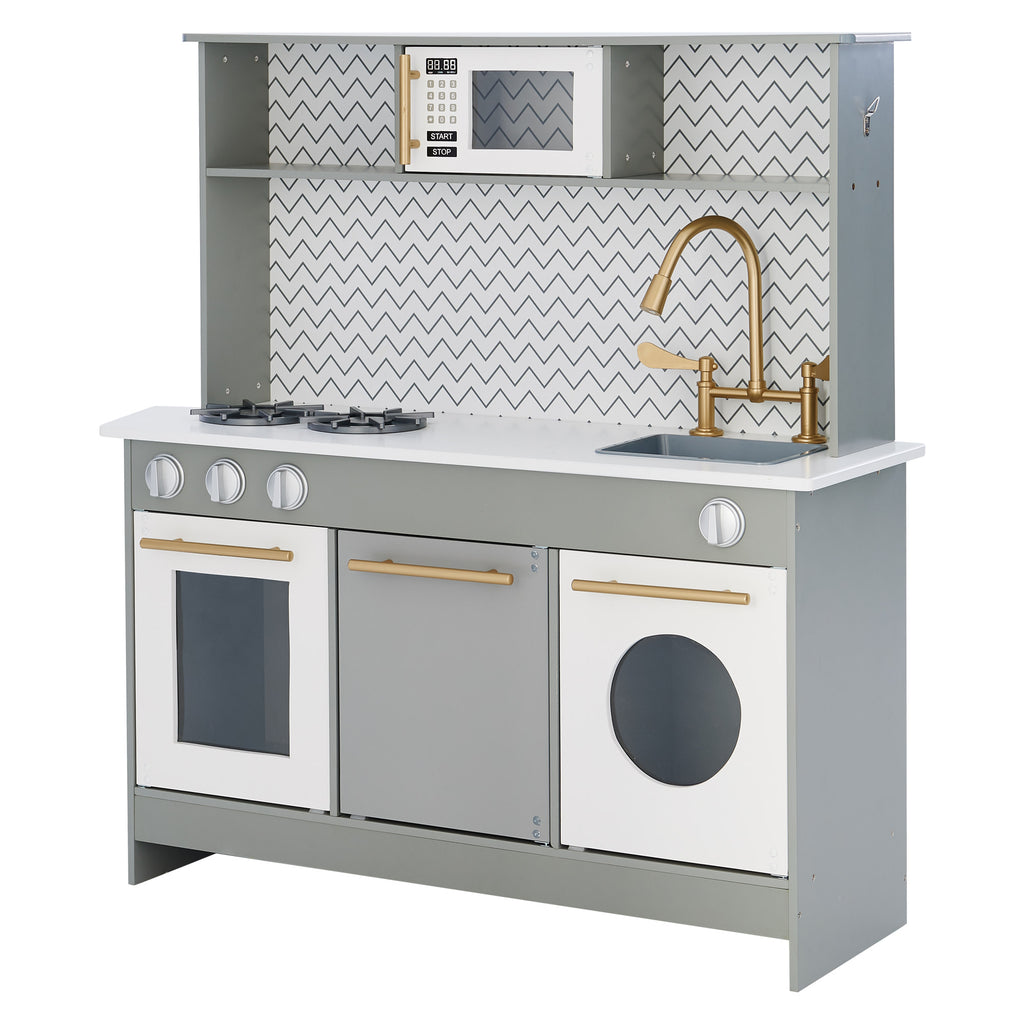 Teamson urban kitchen sales grey