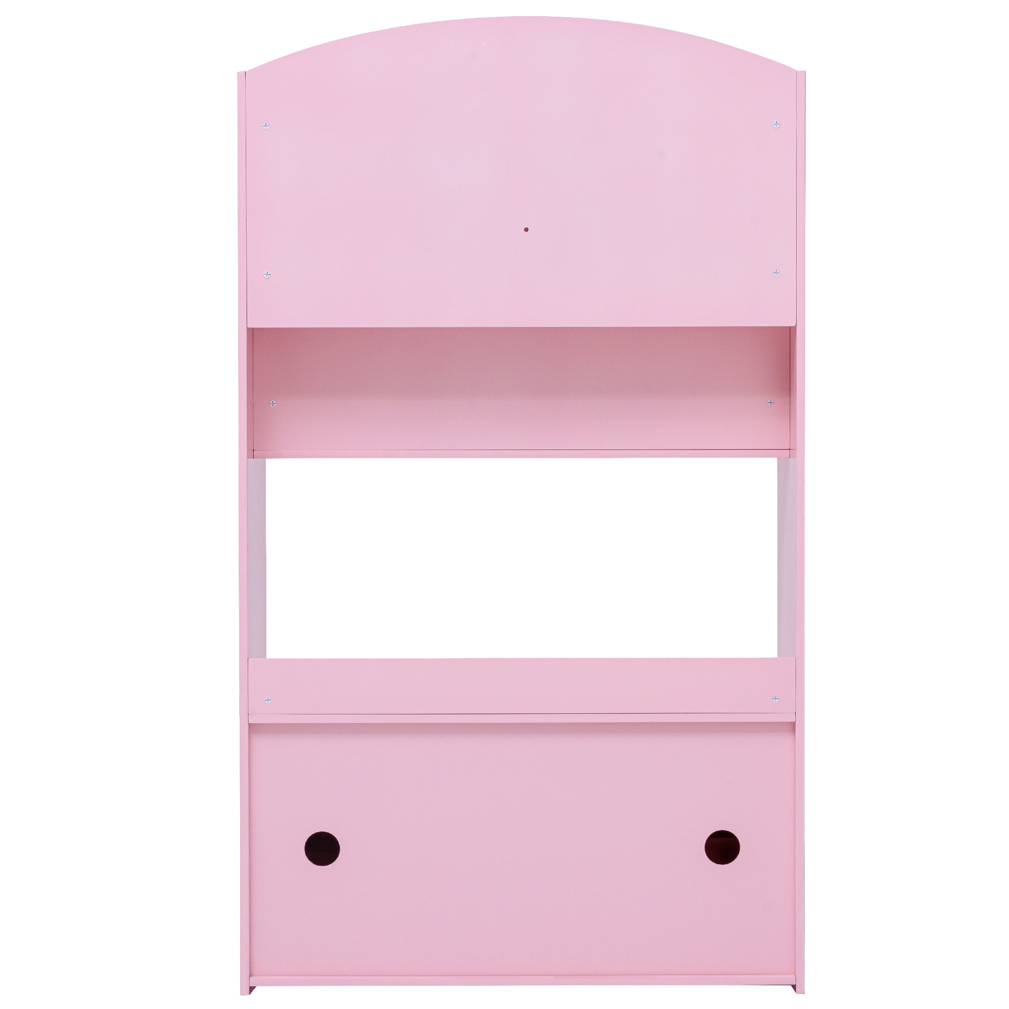 Fantasy Fields Magic Garden Kids 3-Tier Wooden Bookshelf with Storage, Multicolor