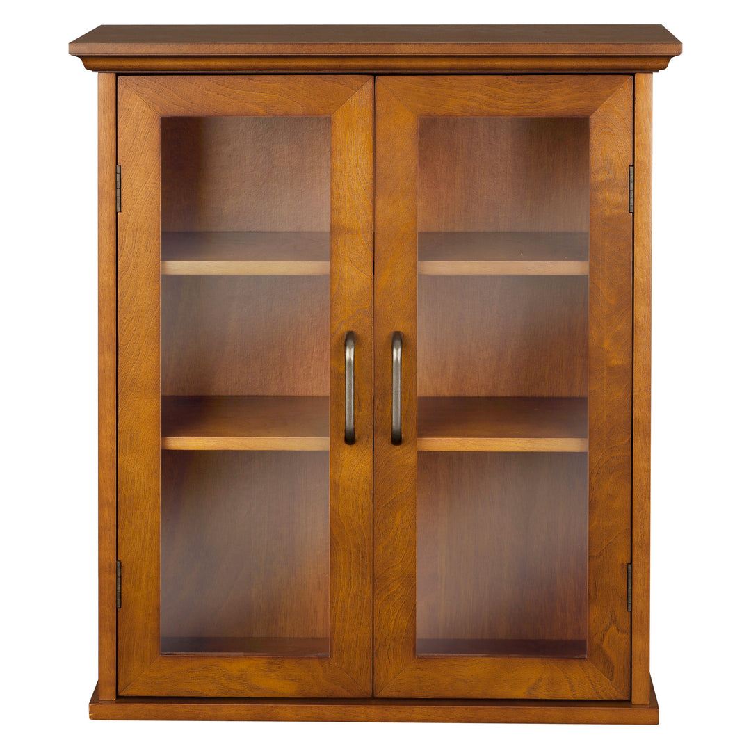 Teamson Home Avery Oiled Oak Removable Wall Cabinet