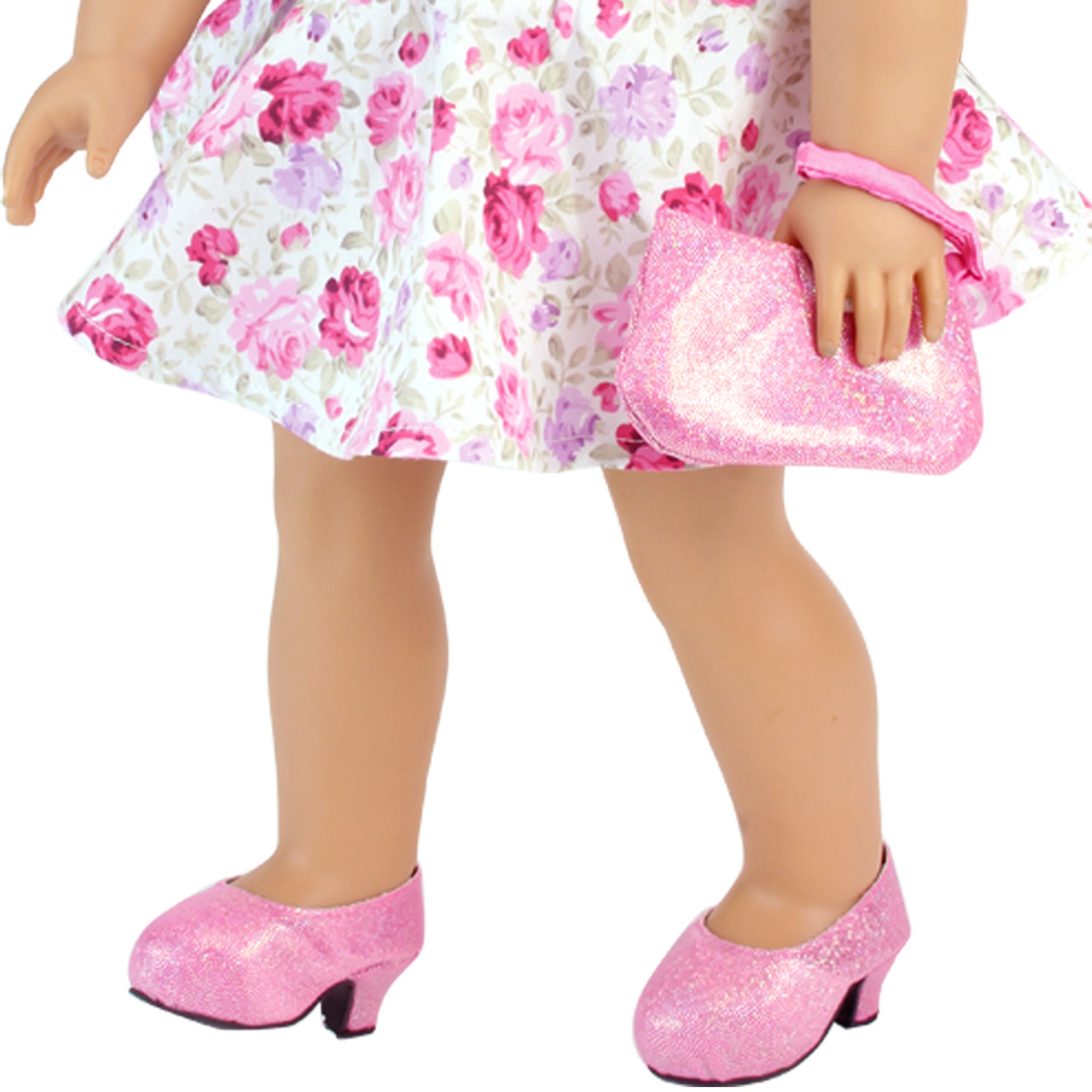 Sophia's - 18" Doll - Platform High Heel - Pink 