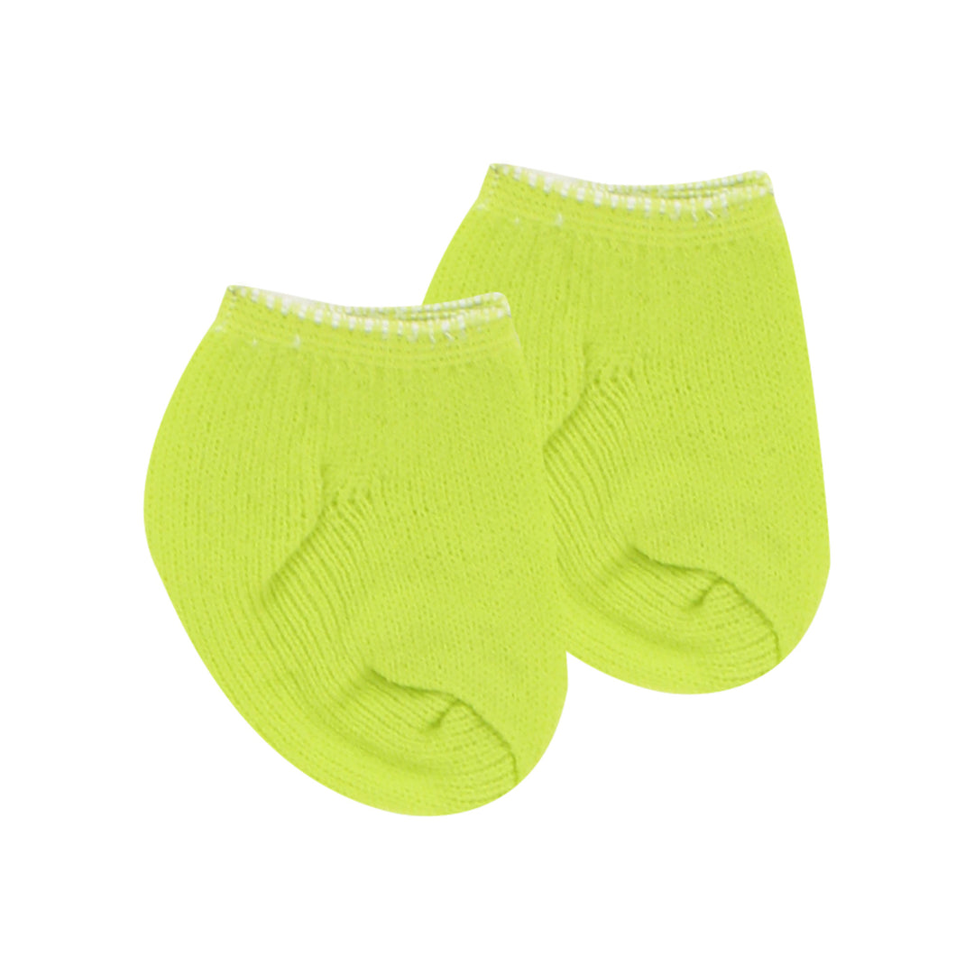Sophia’s Mix & Match Wardrobe Essentials Basic Solid-Colored Knee Socks for 18” Dolls, Lime Green