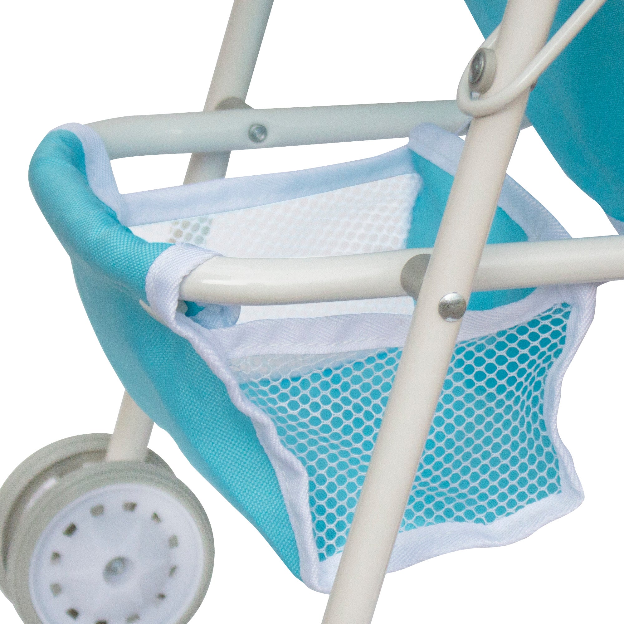Olivia's Little World 3-in-1 Baby Doll Nursery Set, Blue/White