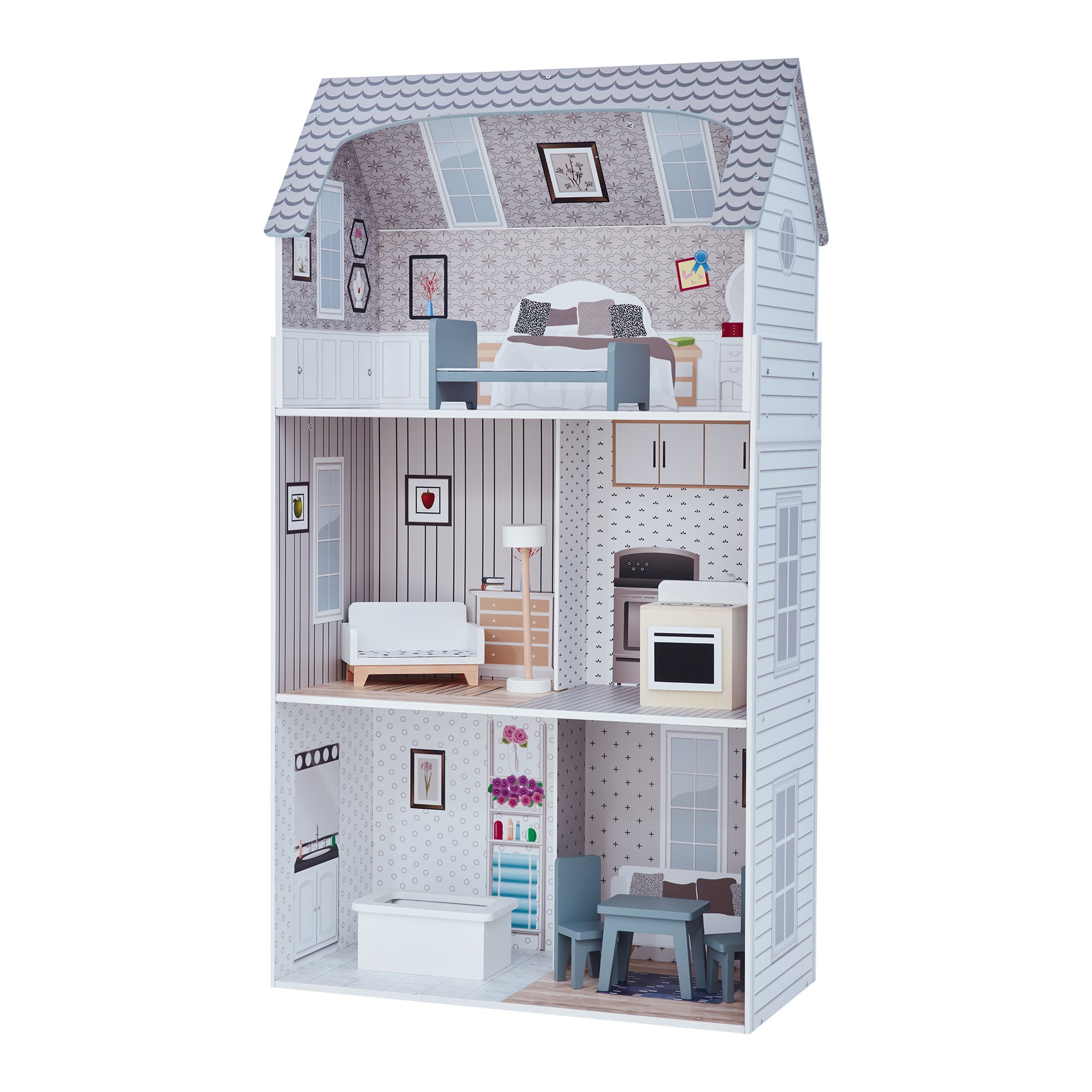 Olivia's Little World -Open Space Modern Dollhouse