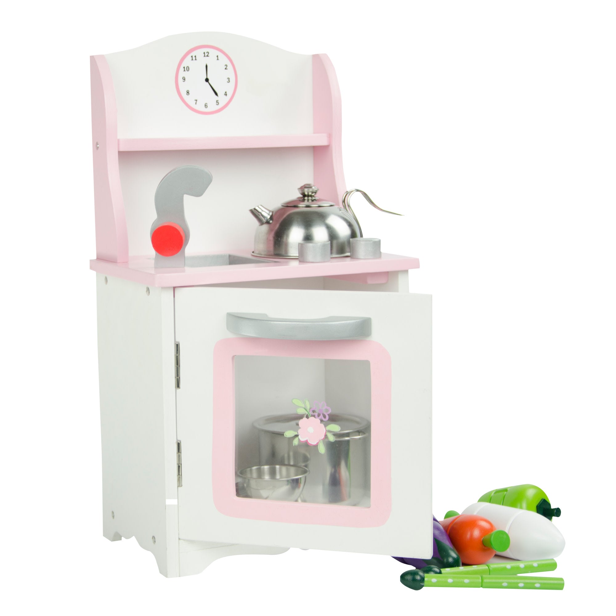 Olivia's Little World Little Princess Sweet Kitchen for 18" Dolls, White