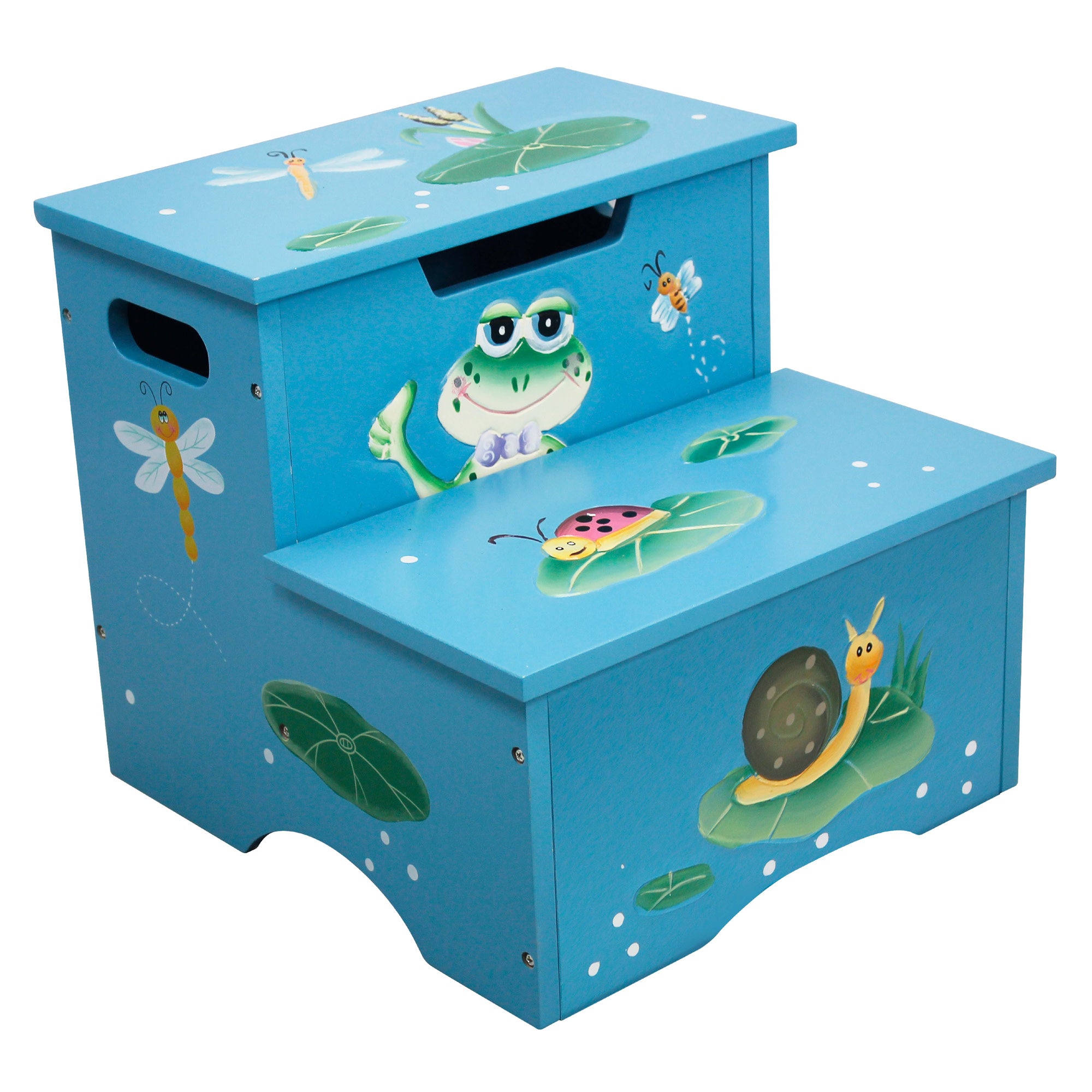 Fantasy Fields - Toy Furniture -Froggy Step Stool w/ Storage