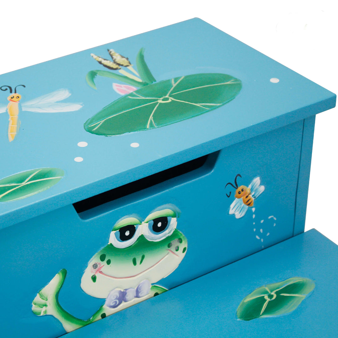 Fantasy Fields - Toy Furniture -Froggy Step Stool w/ Storage