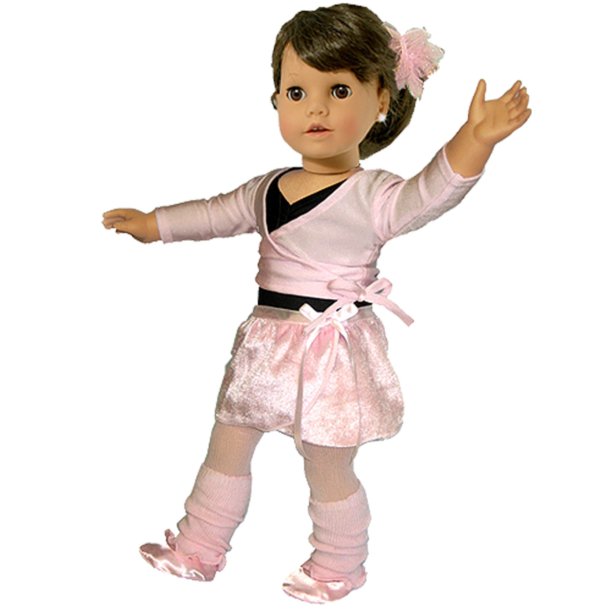 Sophia's - 18" Doll - Ballet Leotard Set + Ballet Sweater Set - Light Pink (copy)