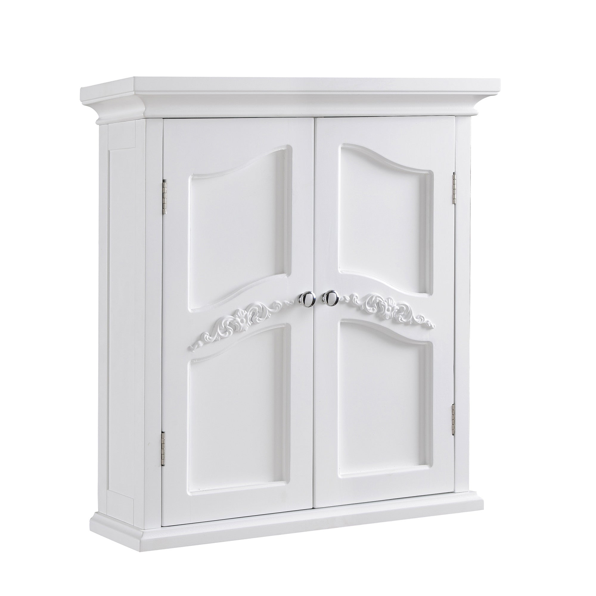 Elegant Home Fashions Versailles Removable Wall Cabinet with 2 Doors