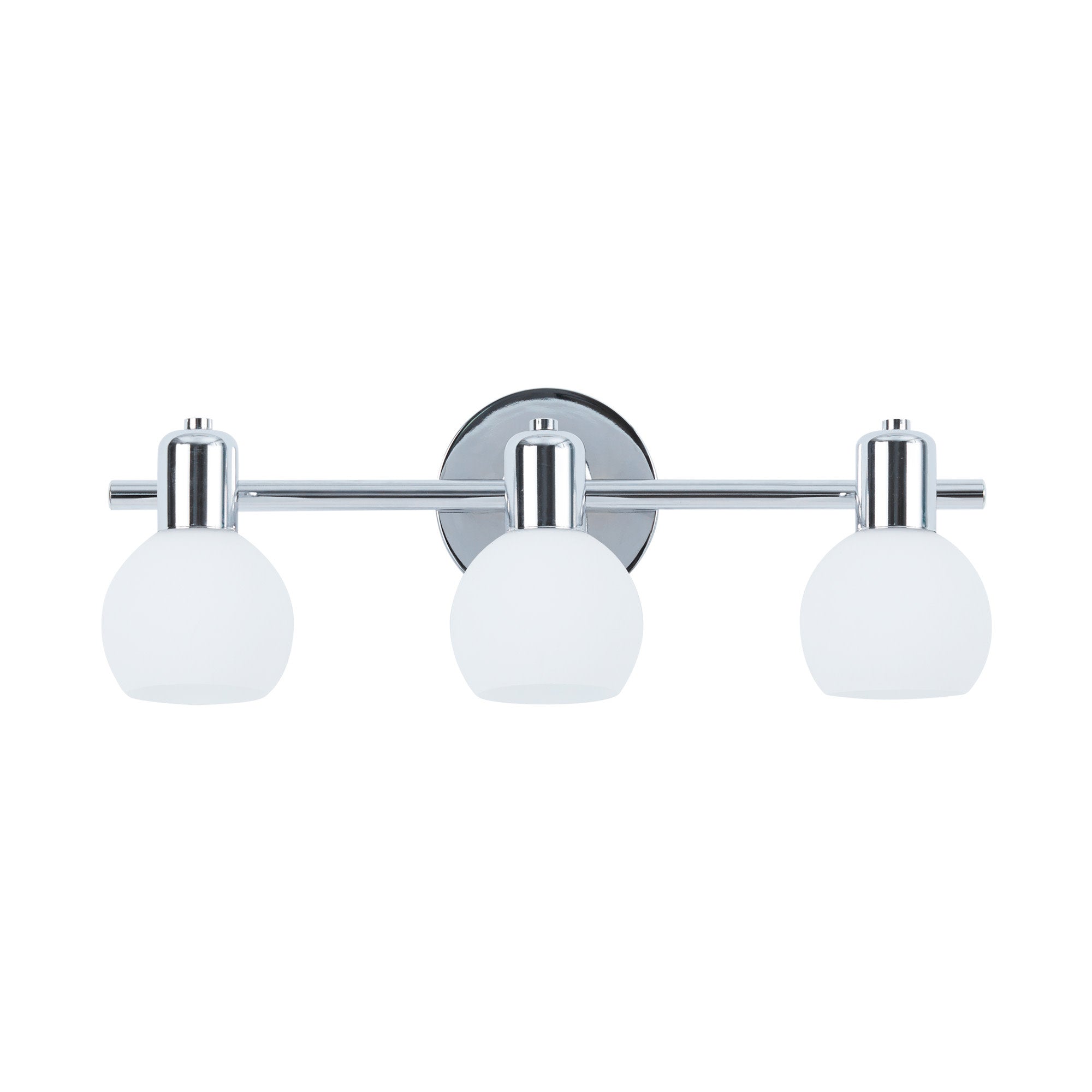Teamson Home - 3 Light Vanity Light Frosted Glass Globe Shade