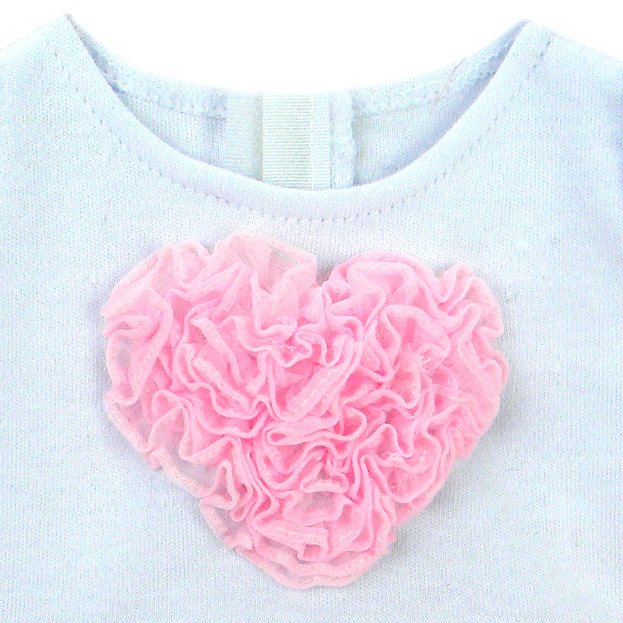 Sophia's - 15" Doll - Heart Tank Dress w/ Tulle Skirt - Light Pink