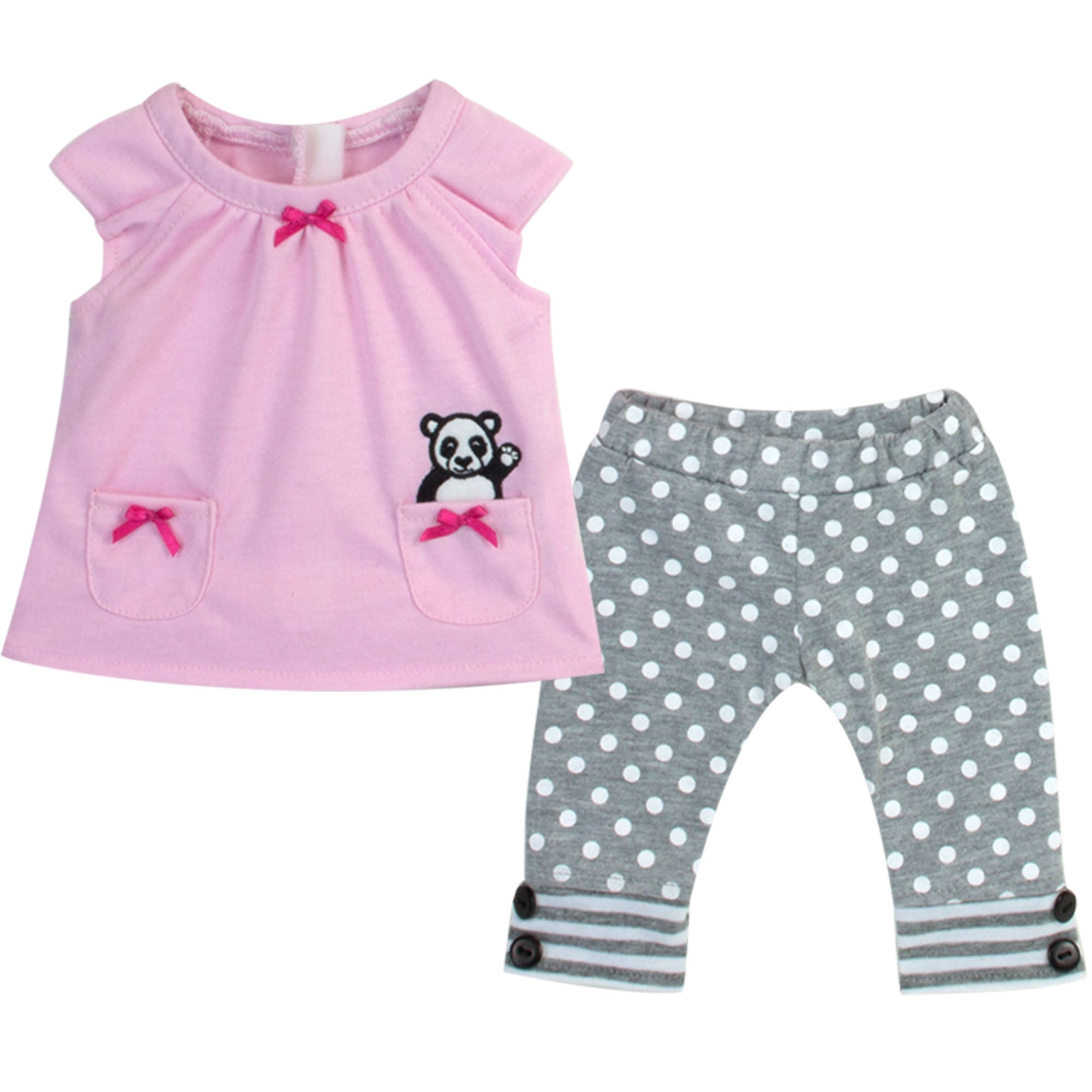 Sophia’s Doll Sweatshirt, Tunic, and Leggings Set for 15" Dolls