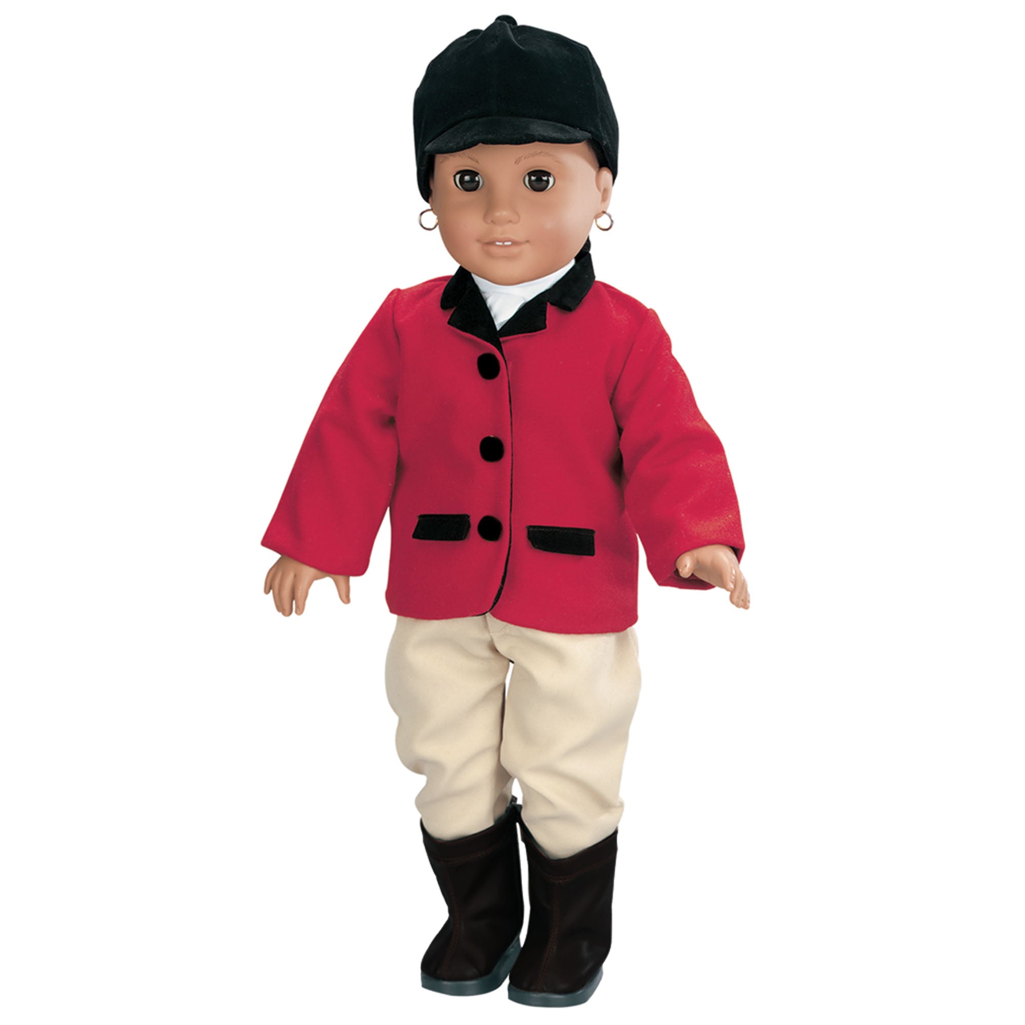 Sophia's - 18" Doll - Red Riding Outfit & Black Boots