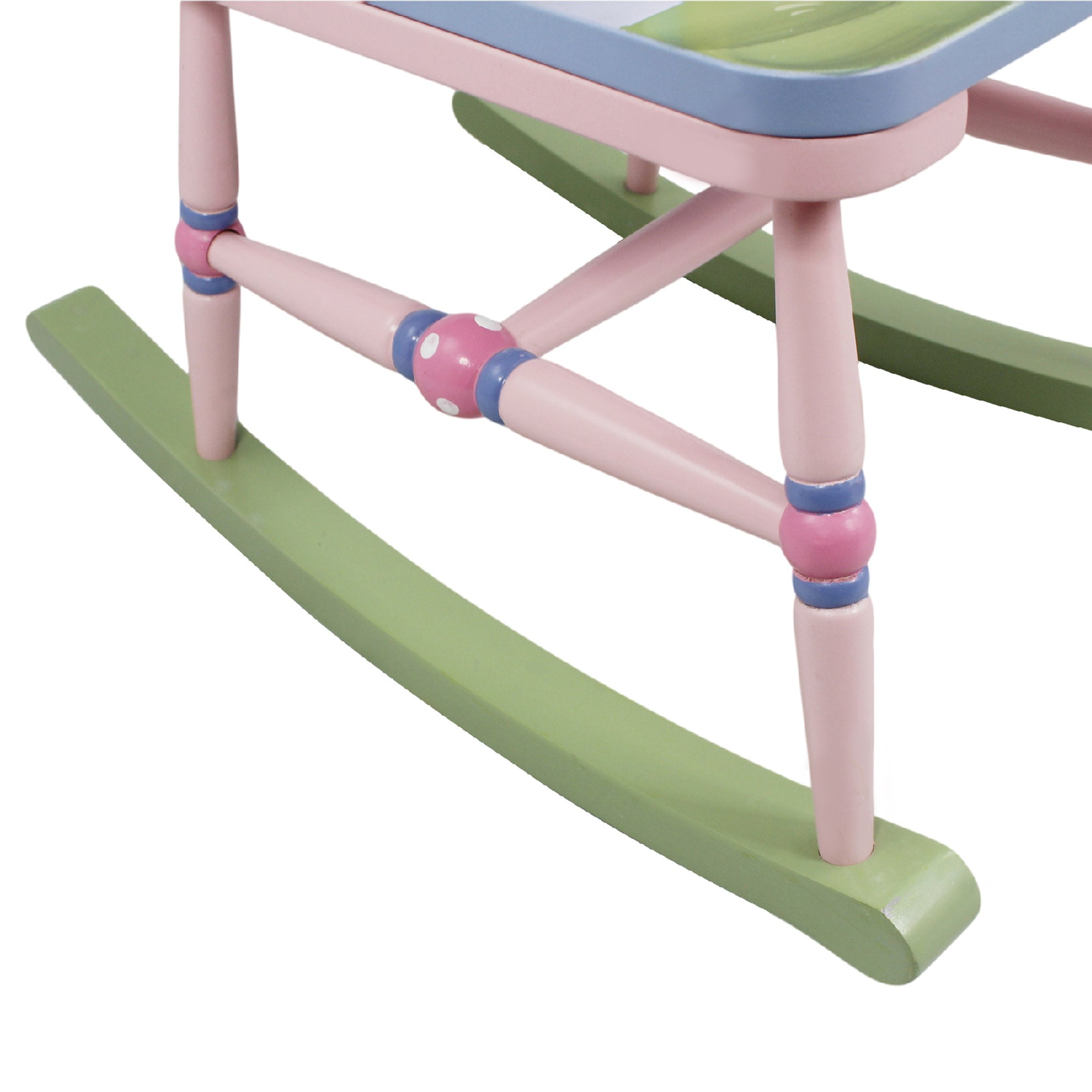 Fantasy Fields Magic Garden, Kids Decorative, Painted, Wooden Rocking Chair, Multicolor