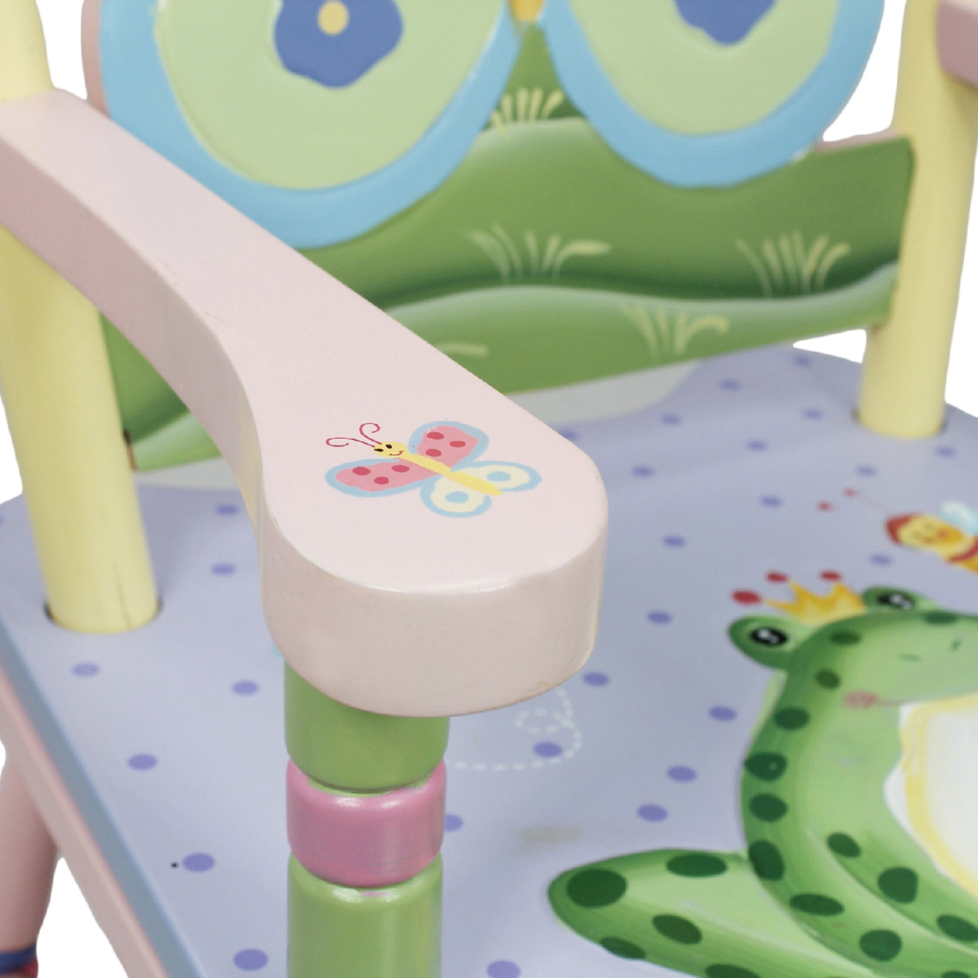 Fantasy Fields Magic Garden, Kids Decorative, Painted, Wooden Rocking Chair, Multicolor